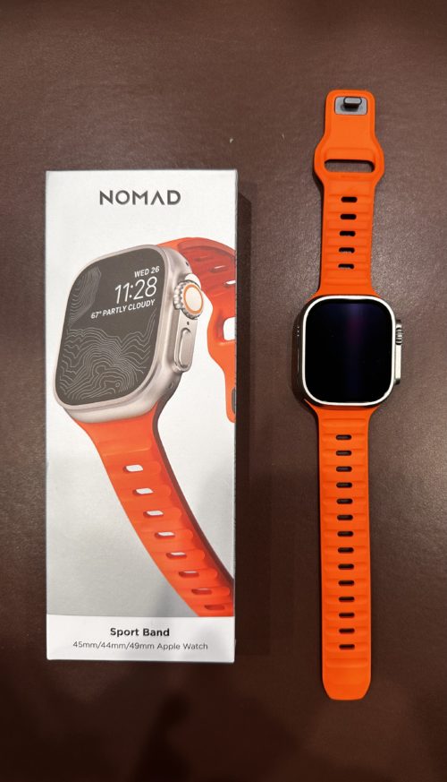 A Brief Review of the Orange Nomad Sport Band - MacSparky